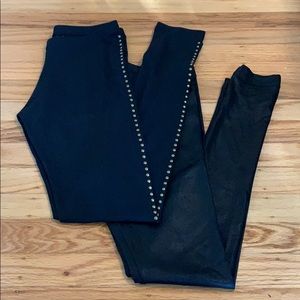 Accessorize American Apparel Black Leggings Bundle